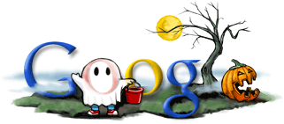 Google Logo - Halloween