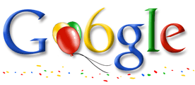 Google Logo - Google's 6th Birthday