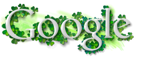 Google Logo - St. Patrick's Day