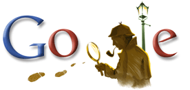 Google Logo - Sir Arthur Conan Doyle's Birthday