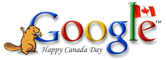 Google Logo - Canada Day