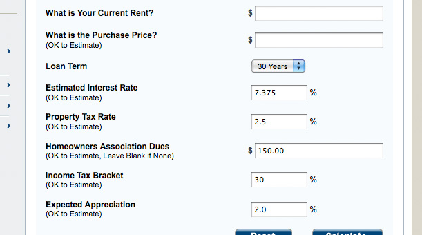 Form Estimates