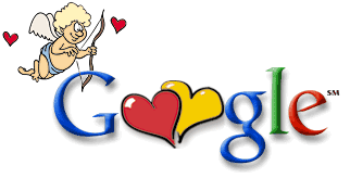 Google Logo - Valentine's Day