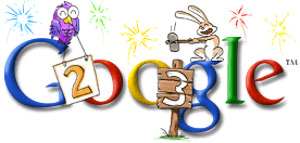 Google Logo - New Years