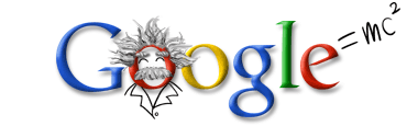 Google Logo - Einstein's Birthday