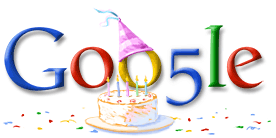 Google Logo - Google's 5th Birthday