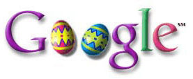 Google Logo - Easter