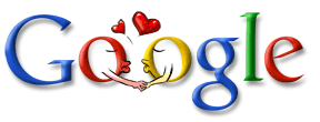 Google Logo - Valentine's Day