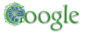 Google Logo - St. Patrick's Day