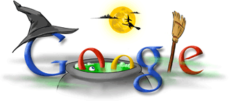 Google Logo - Halloween