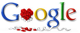 Google Logo - Valentine's Day