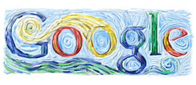 Google Logo - Vincent van Gogh's Birthday