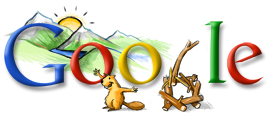 Google Logo - New Years