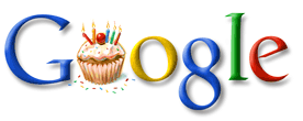 Google Logo - Google's Birthday