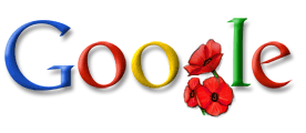 Google Logo - Remembrance Day
