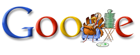 Google Logo - Thanksgiving