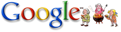 Google Logo - 4th of July