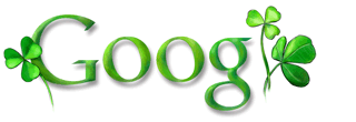 Google Logo - St. Patrick's Day