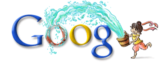 Google Logo - Thailand New Year