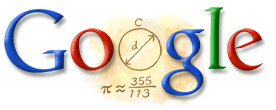 Google Logo - Zu Chongzhi's Birthday