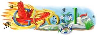 Google Logo - Igor Stravinsky Birthday