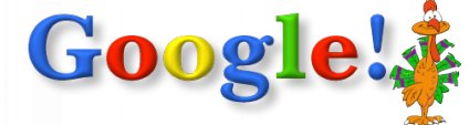 Google Logo - Thanksgiving