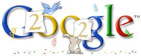 Google Logo - New Years