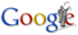 Google Logo - Luciano Pavarotti's Birthday