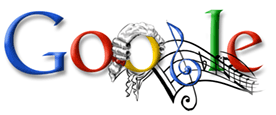 Google Logo - Wolfgang Amadeus Mozart's Birthday