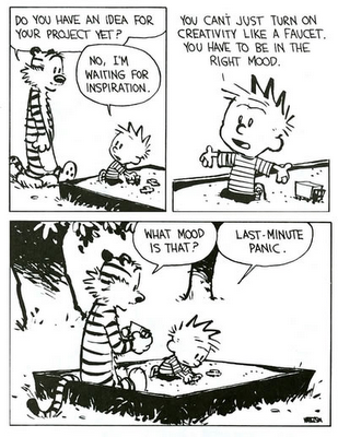 Calvin and Hobbes Creativity Comic
